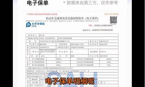 二手车如何拿电子保单_二手车 电子保单